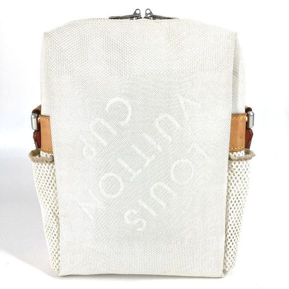 Louis Vuitton Shoulder Bag Weatherly M80637 Canvas White - Picture 2 of 9